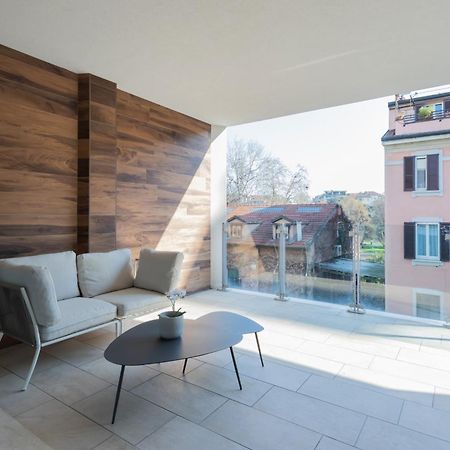 Exclusive Terrace Garden View - 15 Min From Duomo Apartman Milánó Kültér fotó